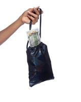 Roma Costume Shimmer Money Bag - Black