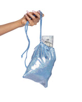 Roma Costume Shimmer Money Bag - Black
