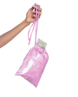 Roma Costume Shimmer Money Bag - Black