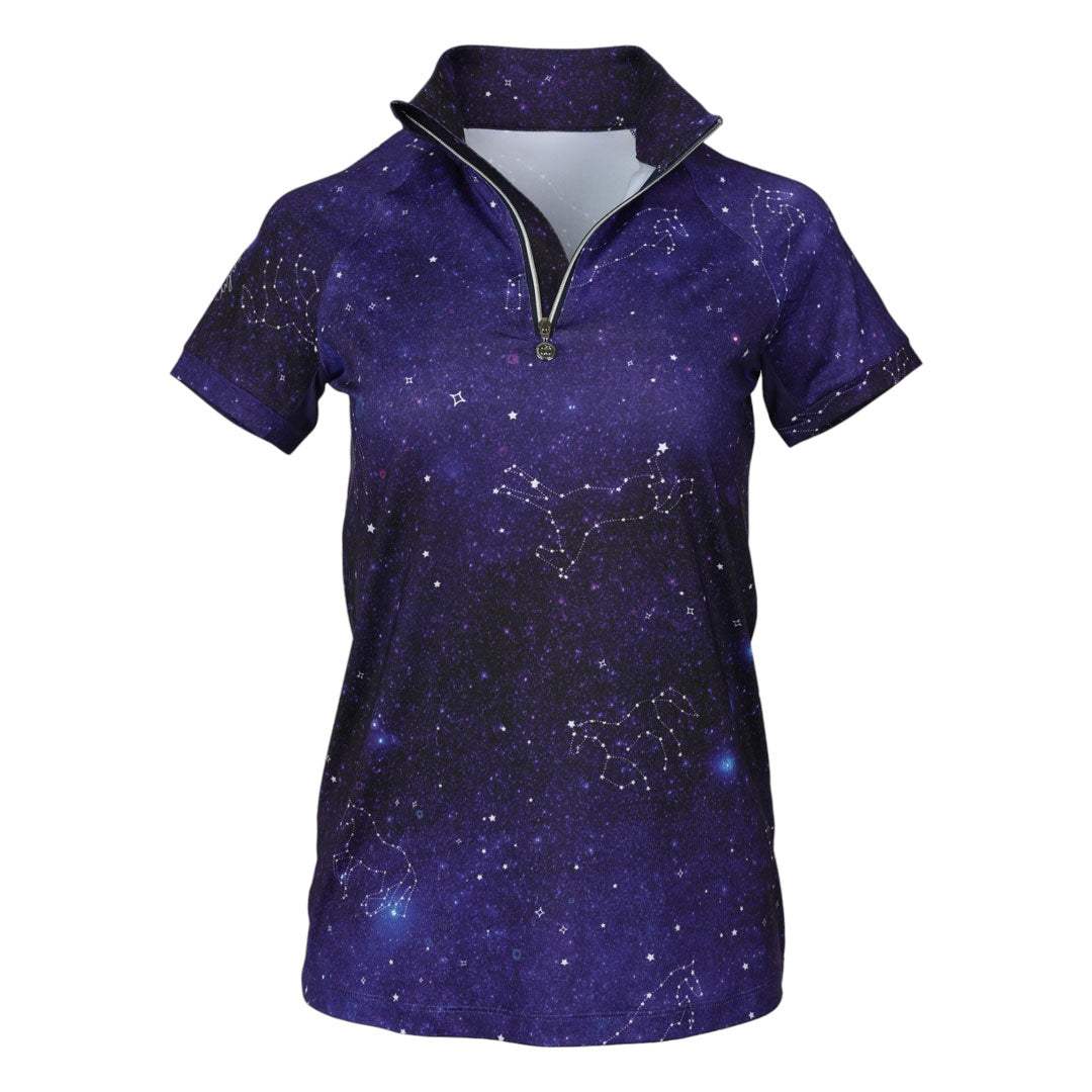 Dapplebay Constellation 1/4 Zip Light Riding Top-Short Sleeve - Breeches.com - Flyclothing LLC