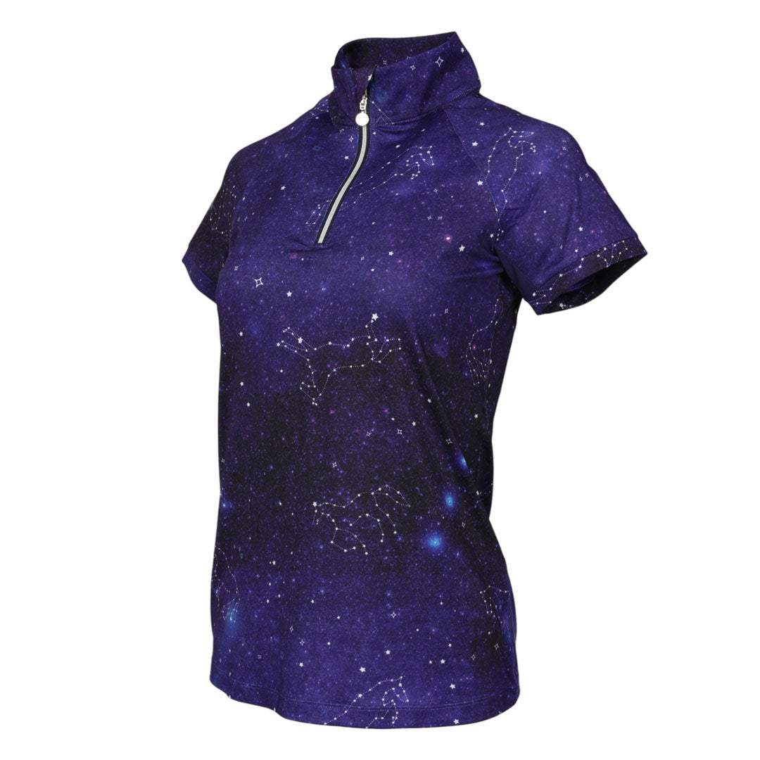 Dapplebay Constellation 1/4 Zip Light Riding Top-Short Sleeve - Breeches.com - Flyclothing LLC