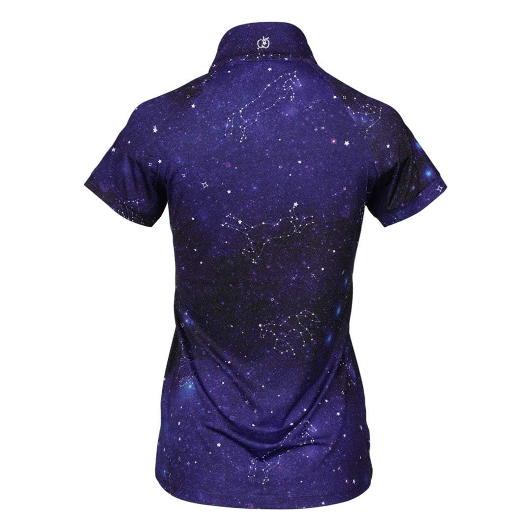 Dapplebay Constellation 1/4 Zip Light Riding Top-Short Sleeve - Breeches.com - Flyclothing LLC