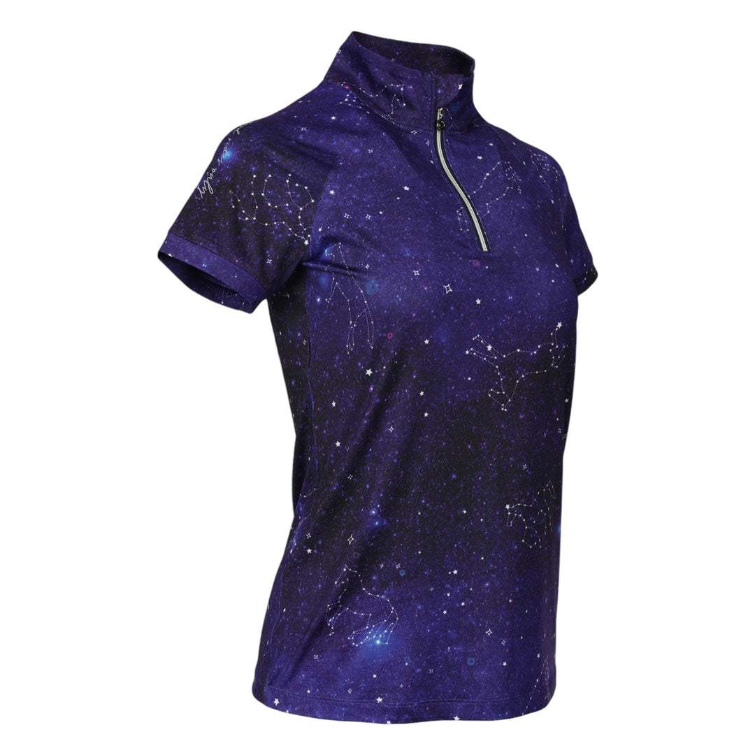 Dapplebay Constellation 1/4 Zip Light Riding Top-Short Sleeve - Breeches.com - Flyclothing LLC