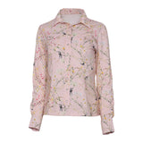 Dapplebay Dragonfly Meadow Western Riding Top-Light Pink