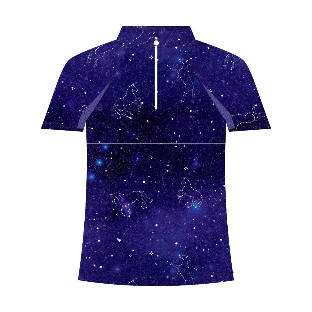Dapplebay Kids Constellation 1/4 Zip - Short Sleeve - Breeches.com - Flyclothing LLC