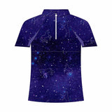 Dapplebay Kids Constellation 1/4 Zip - Short Sleeve - Breeches.com - Flyclothing LLC