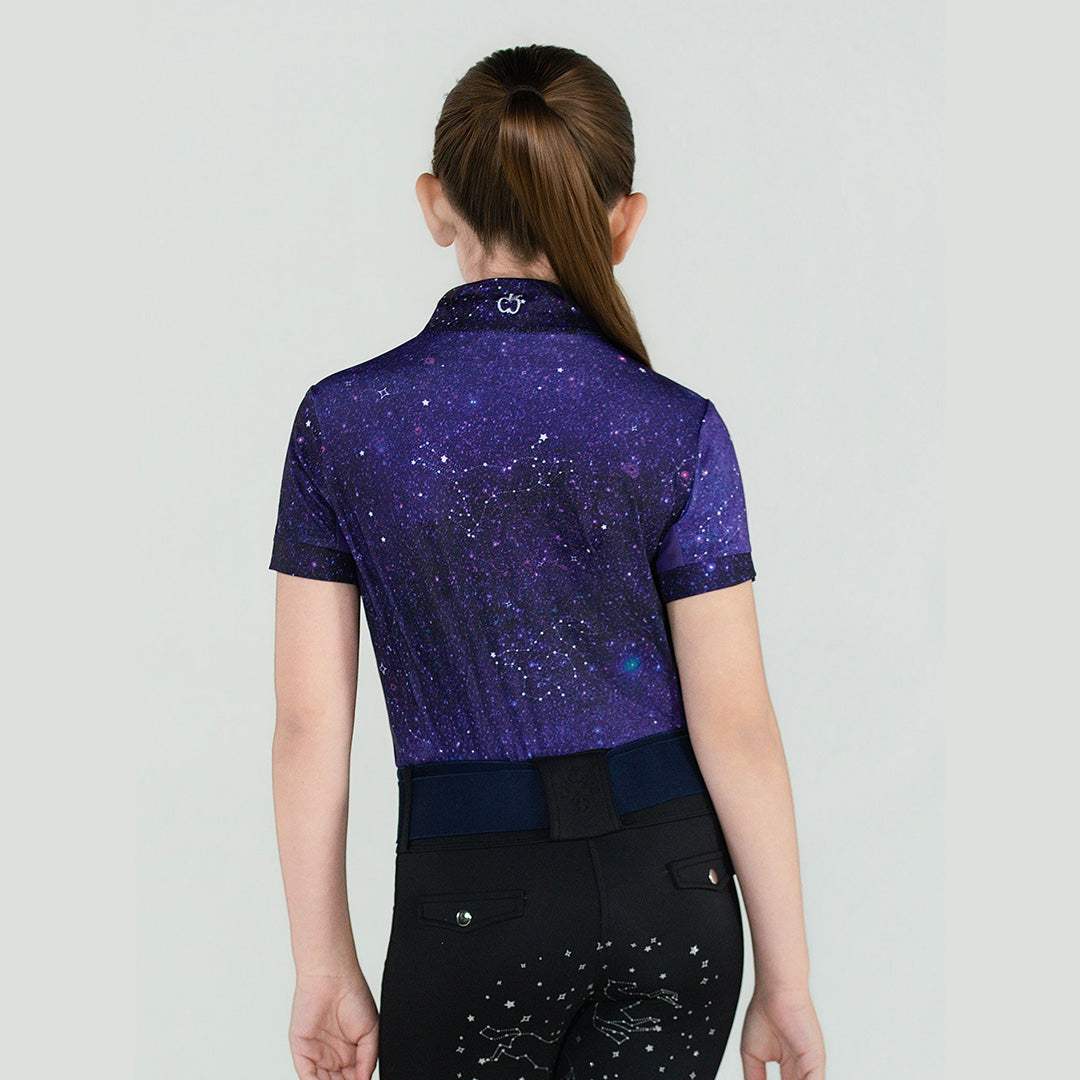 Dapplebay Kids Constellation 1/4 Zip - Short Sleeve - Breeches.com - Flyclothing LLC