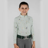 Dapplebay Kids Dragonfly Meadow 1/4 Zip - Long Sleeve