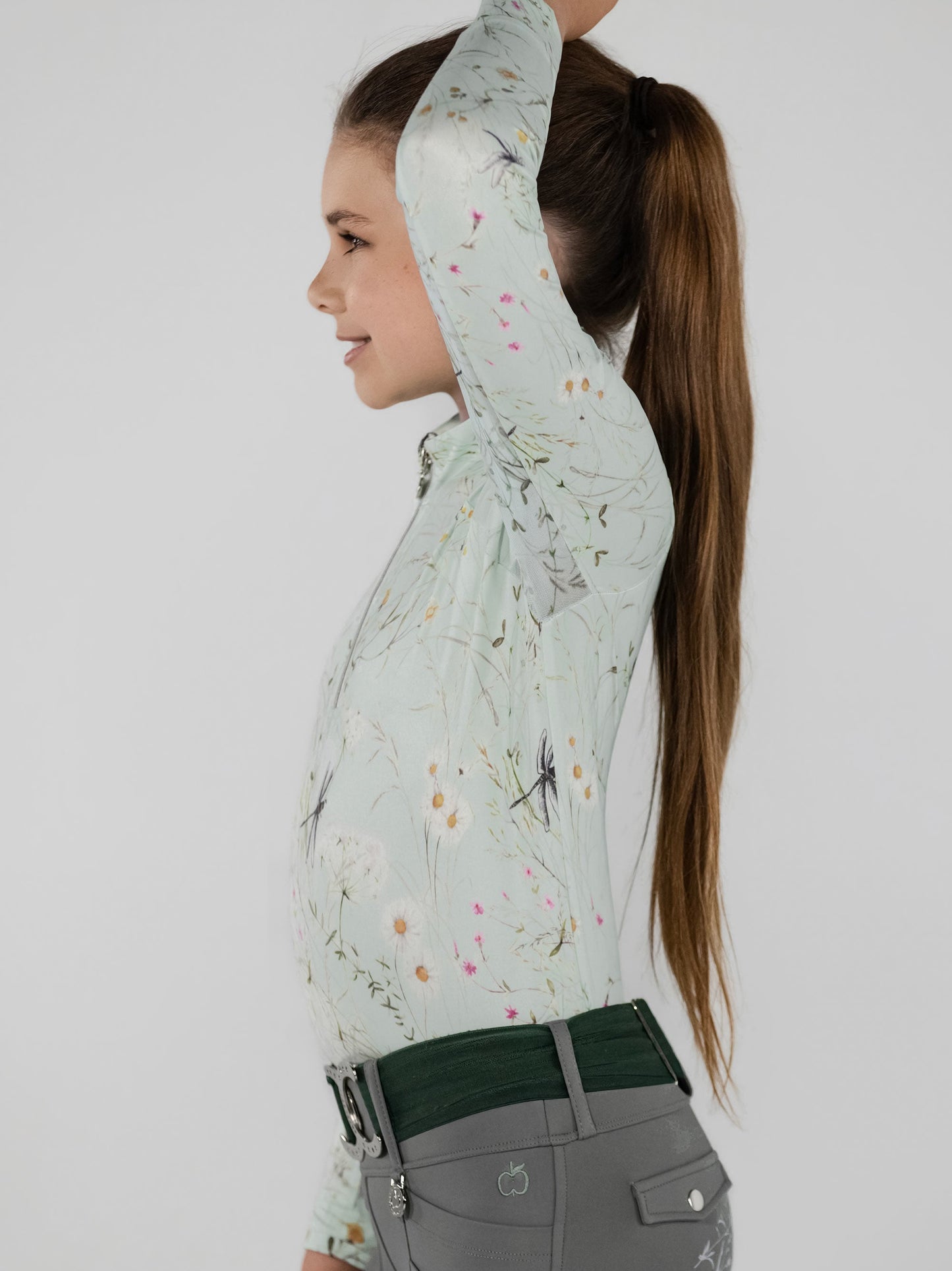 Dapplebay Kids Dragonfly Meadow 1/4 Zip - Long Sleeve