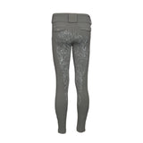 Dapplebay Kids Dragonfly Meadow Silicone Full Seat Tights-Graphite