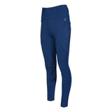 Dapplebay Kids Equestrian Toile Essential Tights-Bright Navy - Breeches.com - Flyclothing LLC