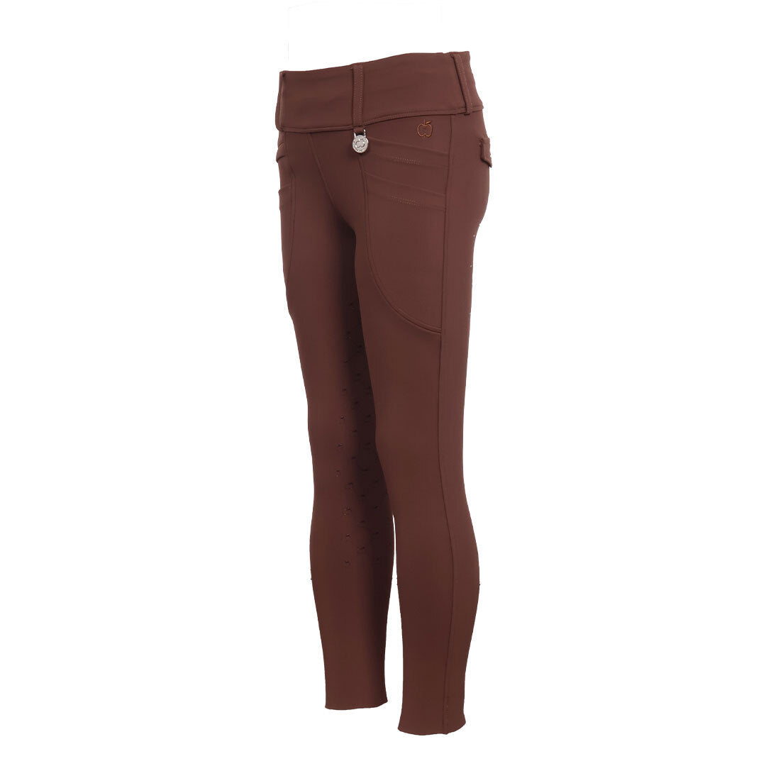 Dapplebay Kids Essential Silicone Full Seat Tights-Chocolate