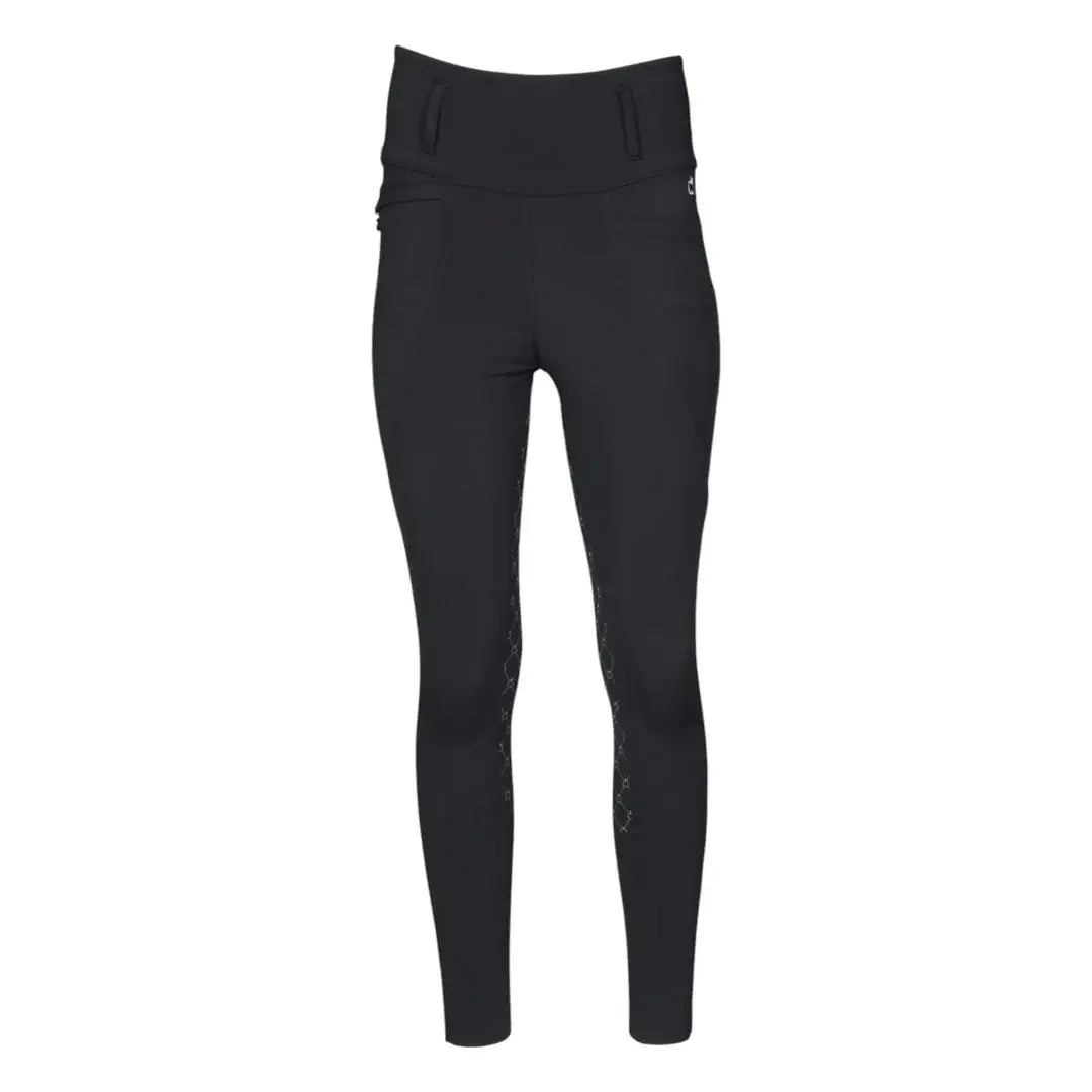 Dapplebay Kids Essential Full Seat Tights-Black - Breeches.com - Flyclothing LLC