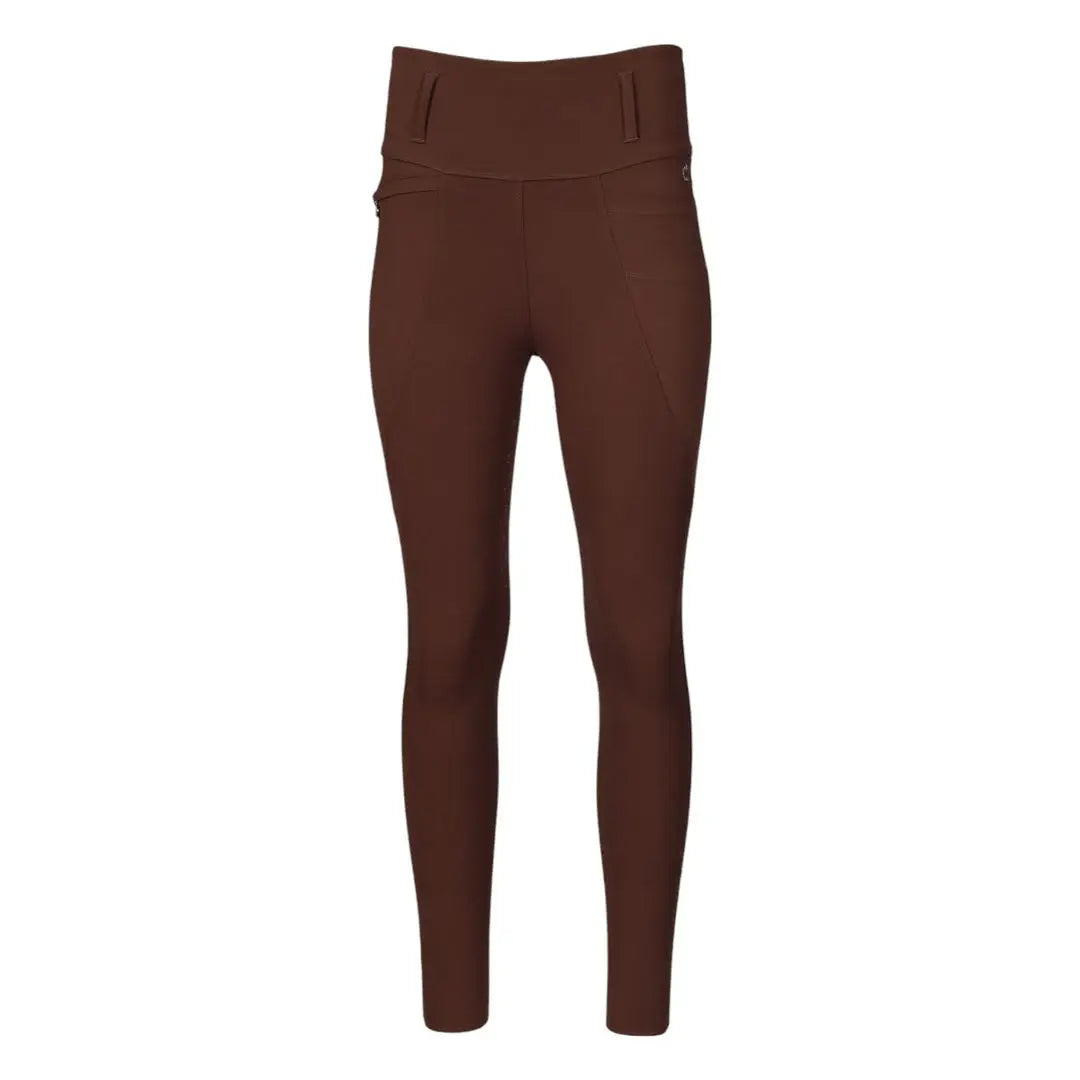 Dapplebay Kids Essential Full Seat Tights-Chocolate - Breeches.com - Flyclothing LLC