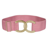 Dapplebay Horse Shoe Elastic Belt-Light Pink - Breeches.com - Flyclothing LLC
