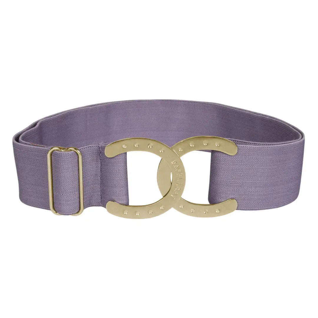 Dapplebay Horse Shoe Elastic Belt-Lavender - Breeches.com - Flyclothing LLC