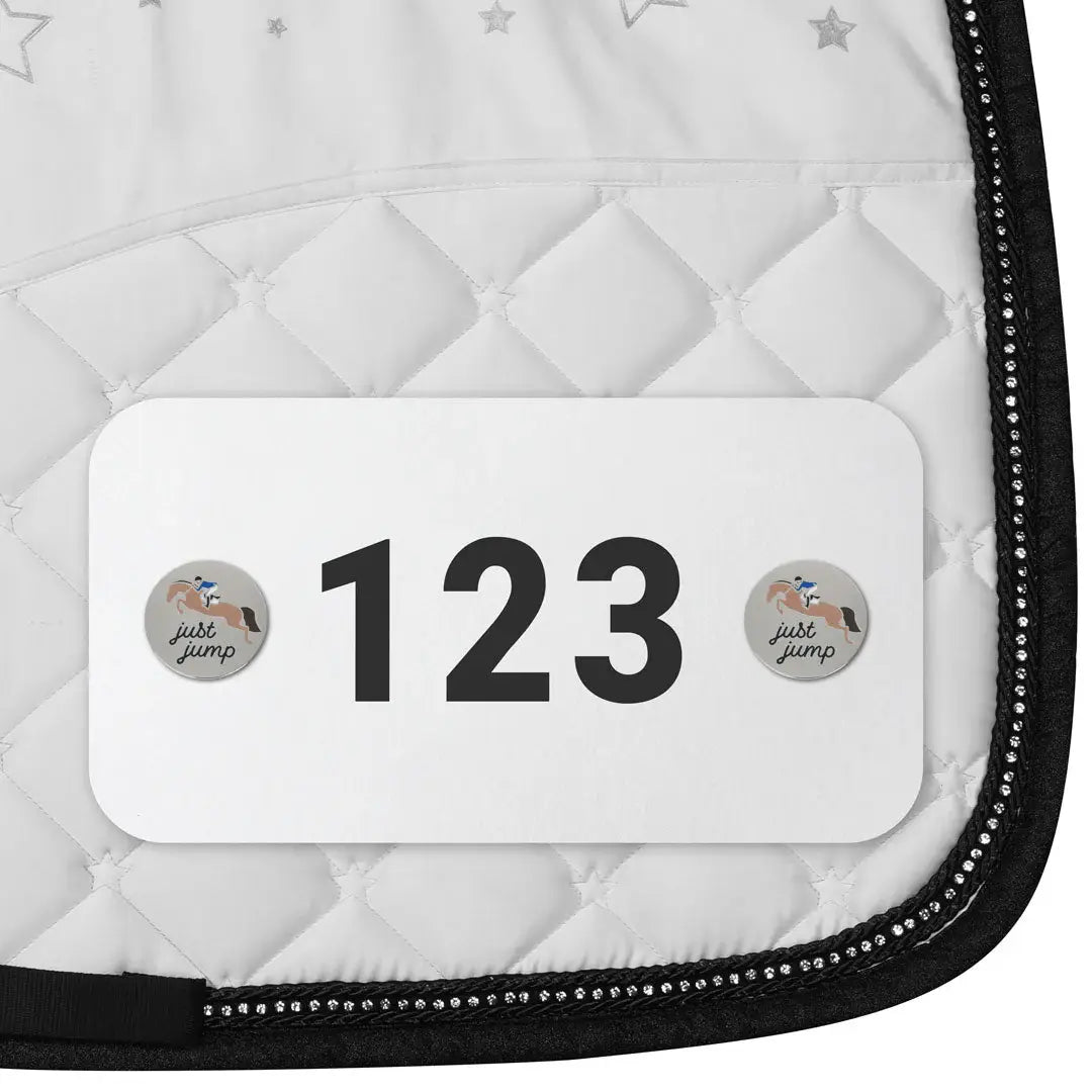 Dapplebay Horse Show Number Pins - Just Jump - Breeches.com - Flyclothing LLC