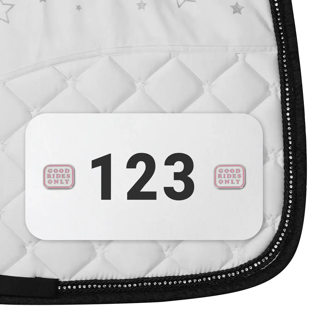 Dapplebay Horse Show Number Pins - Good Rides Only - Breeches.com - Flyclothing LLC