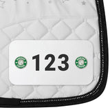 Dapplebay Horse Show Number Pins - Horses & Coffee - Breeches.com - Flyclothing LLC