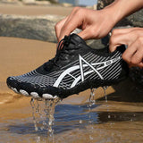 Elastic Lock Laces Mesh Breathable Hike Footwear - Trendsi - Flyclothing LLC