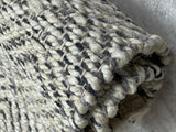 2' X 4' Natural And Gray Jute Geometric Hand Woven Area Rug - Homeroots - Flyclothing LLC