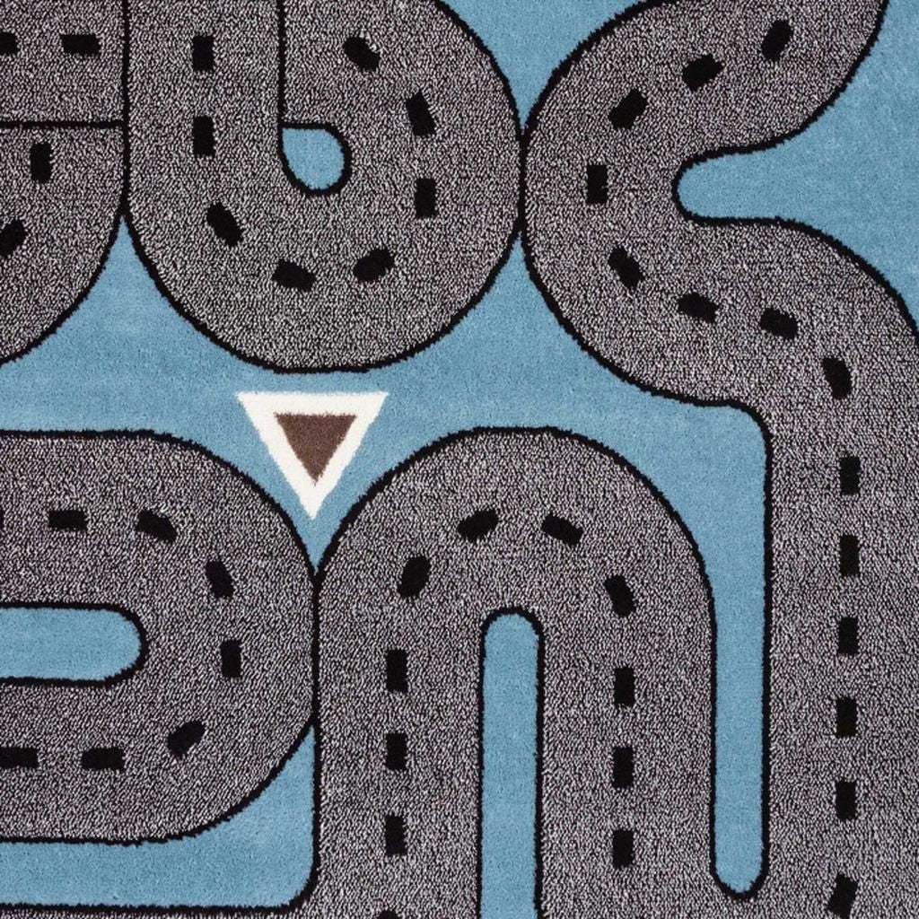 2' X 3' Blue Transportation Youthful Washable Area Rug - Homeroots - Flyclothing LLC