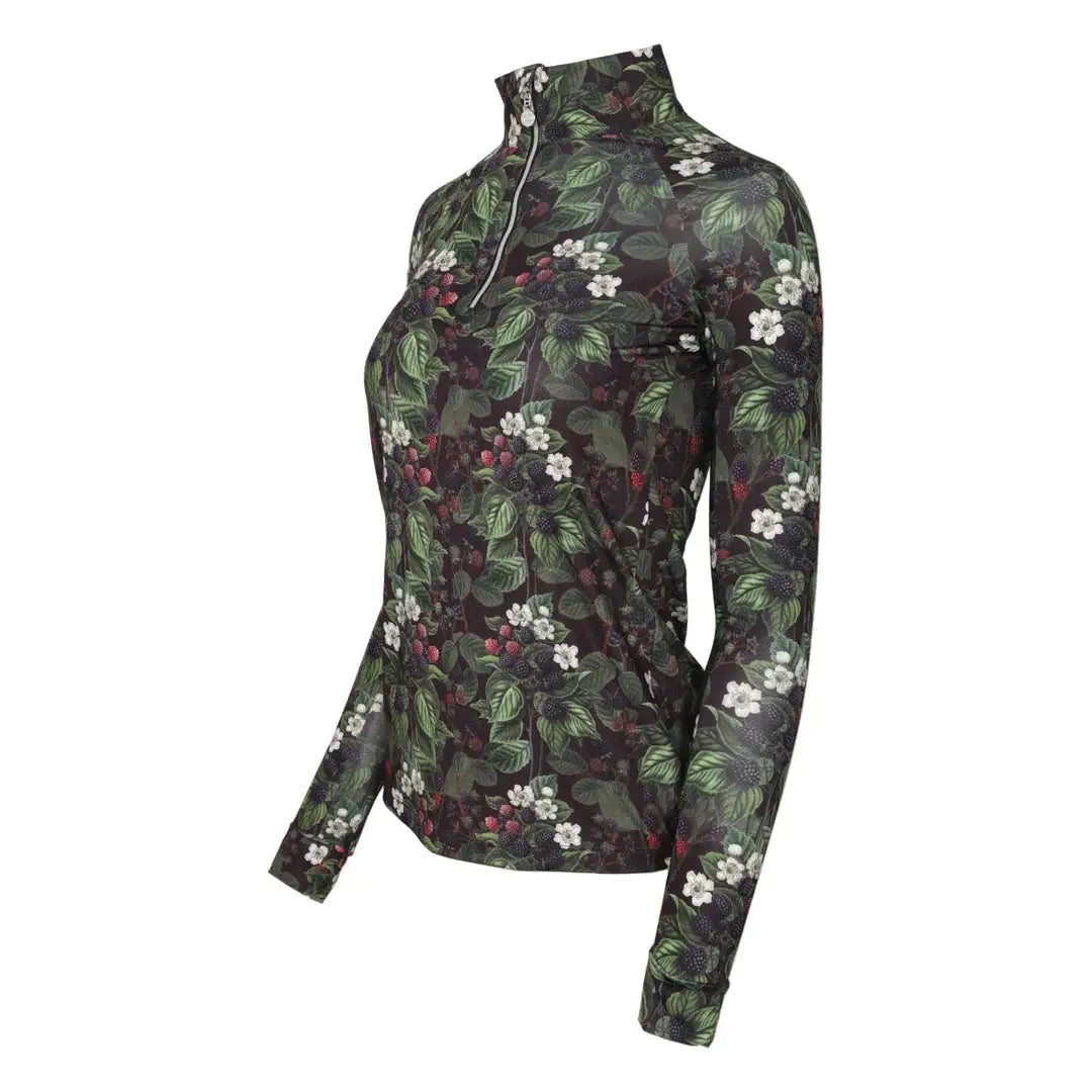 Dapplebay Blackberry Daze 1/4 Zip Riding Top - Breeches.com - Flyclothing LLC