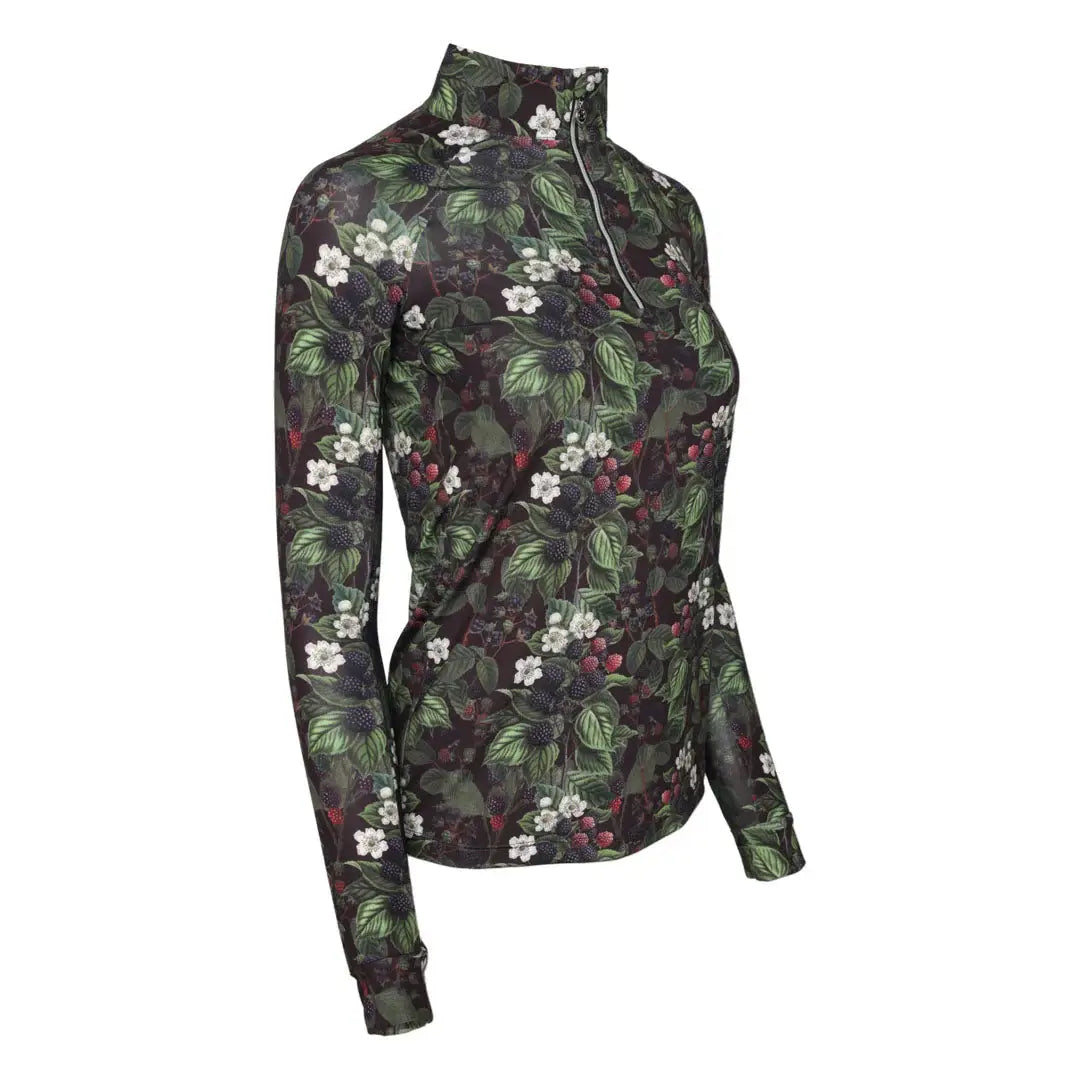 Dapplebay Blackberry Daze 1/4 Zip Riding Top - Breeches.com - Flyclothing LLC