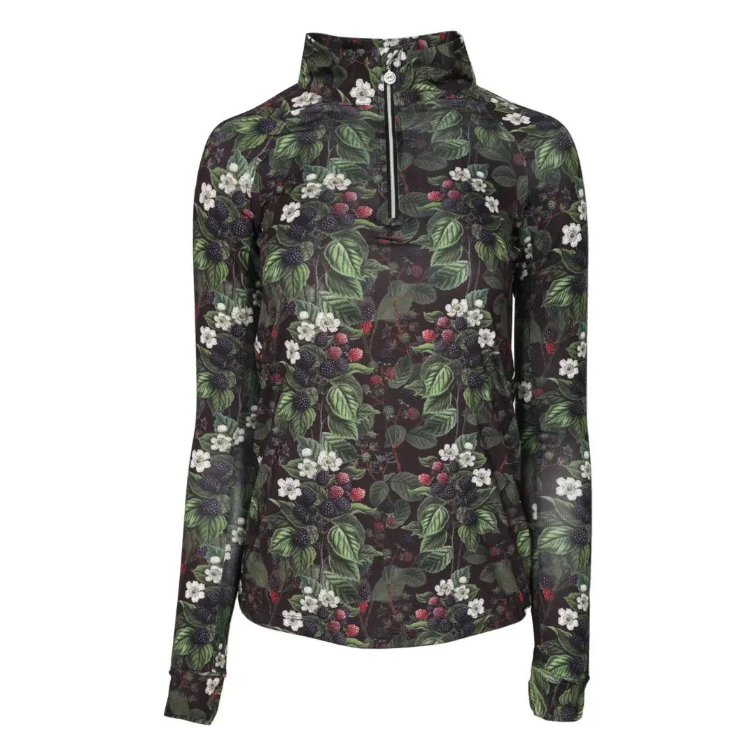 Dapplebay Blackberry Daze 1/4 Zip Riding Top - Breeches.com - Flyclothing LLC