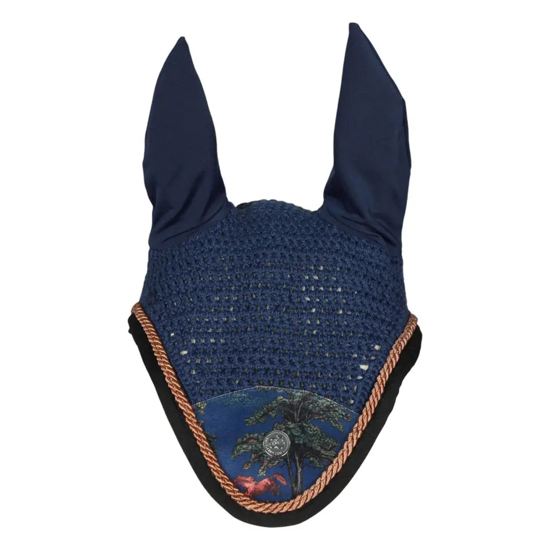 Dapplebay Autumn Toile Pony Fly Veil - Breeches.com - Flyclothing LLC