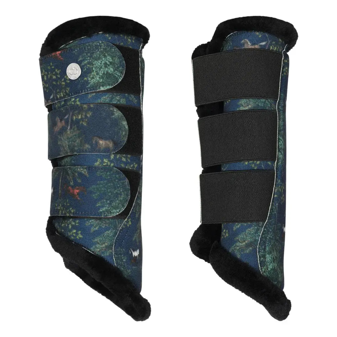Dapplebay Autumn Toile Brush Boots - Breeches.com - Flyclothing LLC