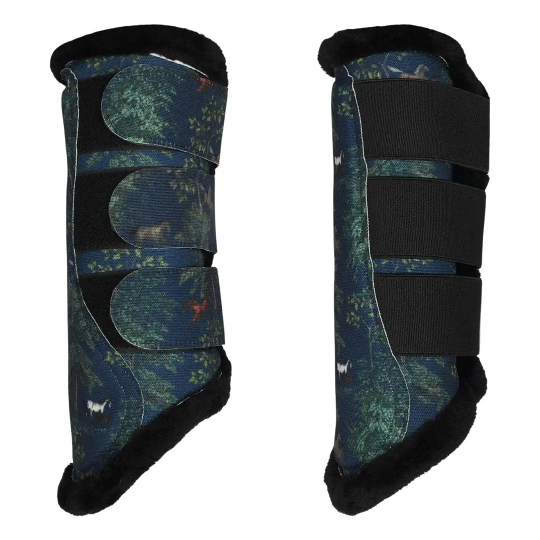 Dapplebay Autumn Toile Brush Boots - Breeches.com - Flyclothing LLC