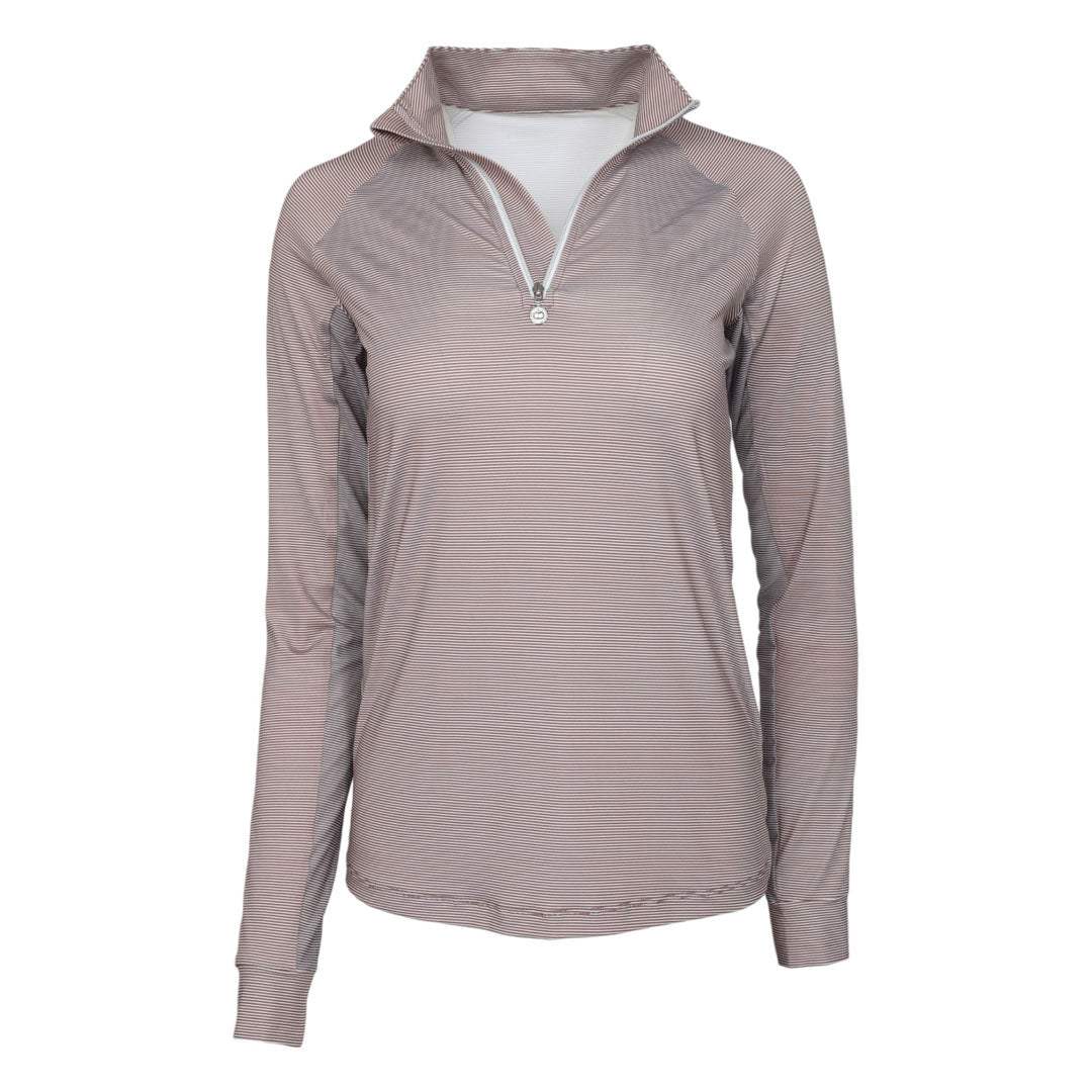 Dapplebay Stripe 1/4 Zip Riding Top - Breeches.com - Flyclothing LLC