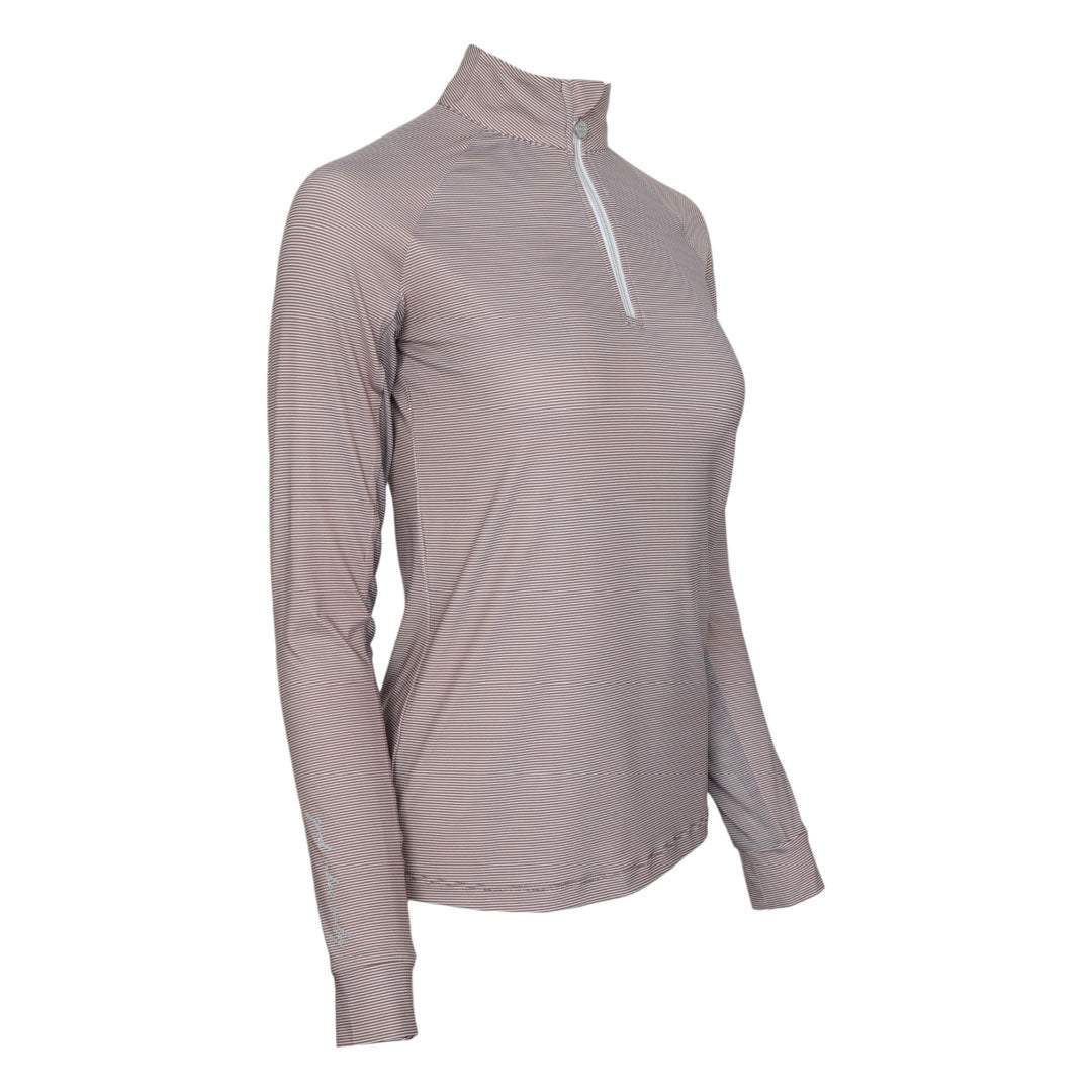 Dapplebay Stripe 1/4 Zip Riding Top - Breeches.com - Flyclothing LLC