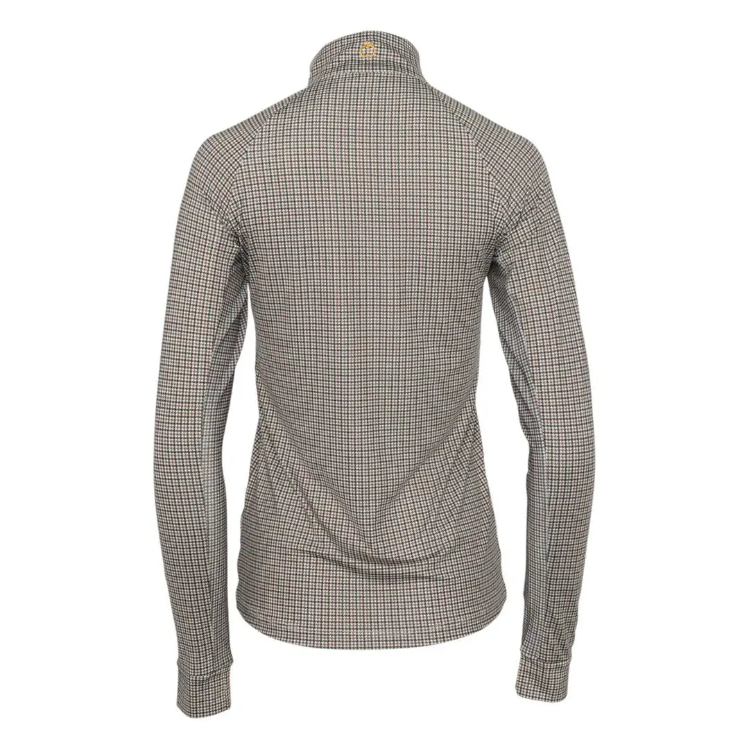 Dapplebay Bay Houndstooth 1/4 Zip Riding Top - Breeches.com - Flyclothing LLC
