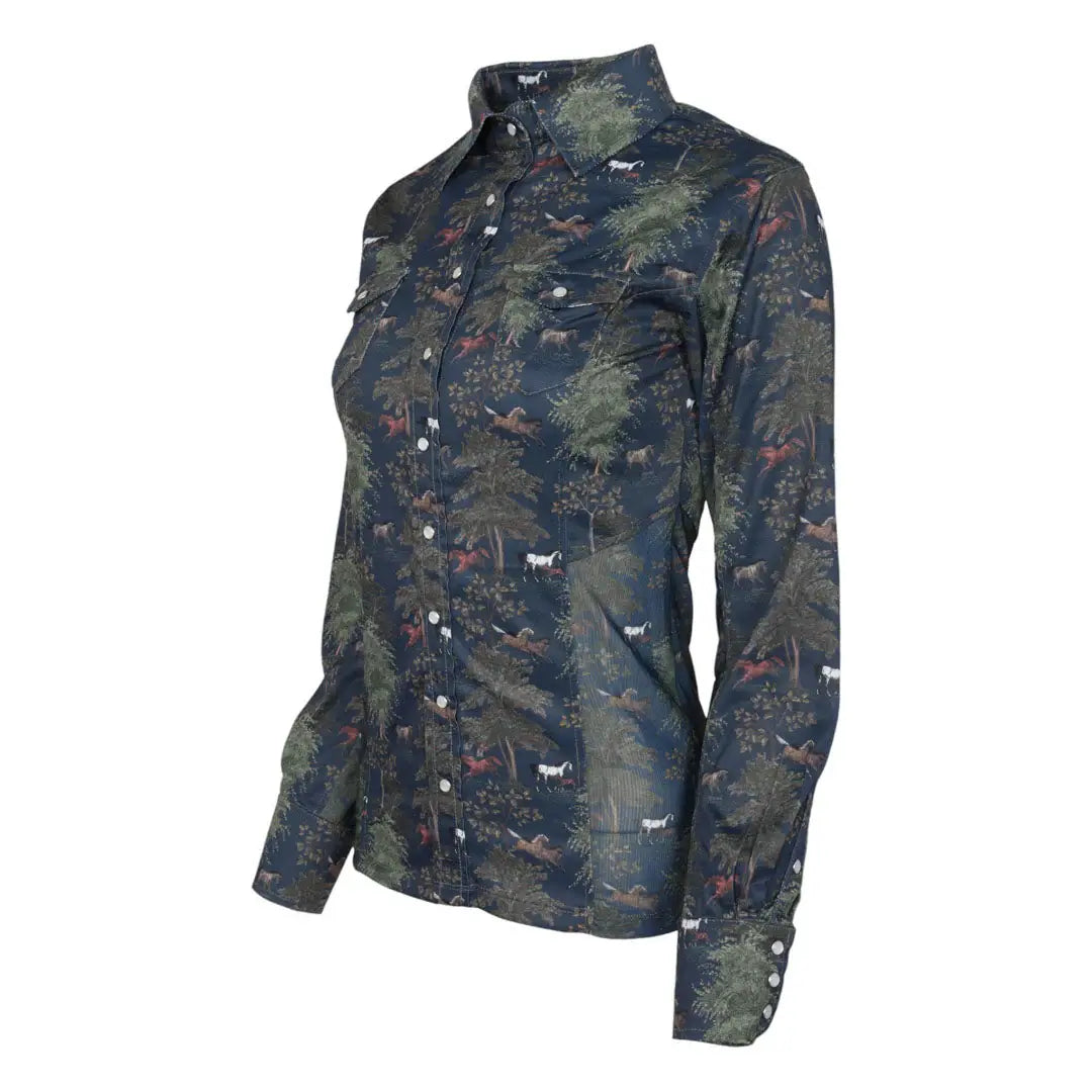 Dapplebay Autumn Toile Western Top - Breeches.com - Flyclothing LLC