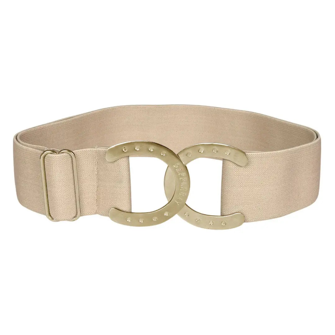 Dapplebay Horse Shoe Belt-Beige - Breeches.com - Flyclothing LLC