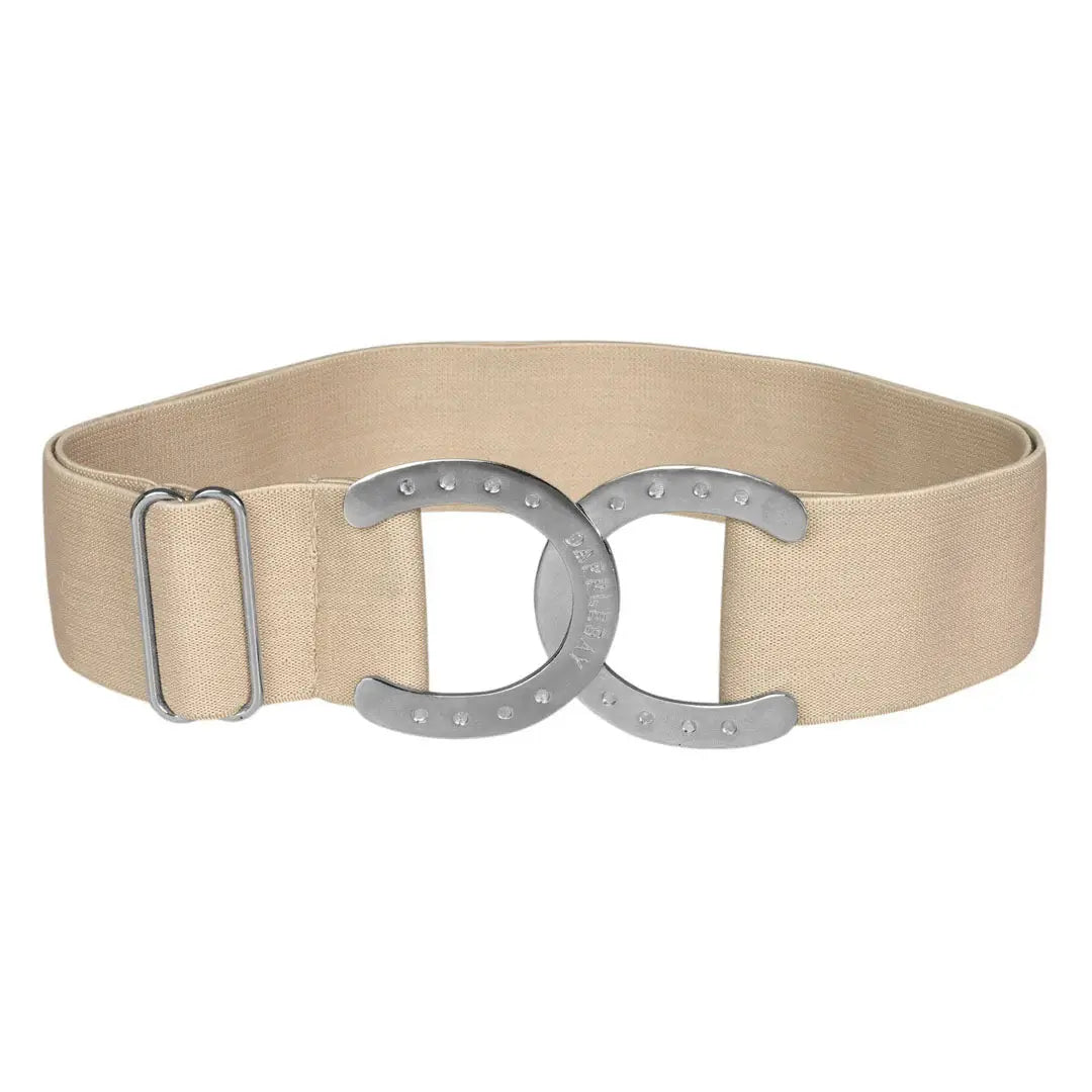 Dapplebay Horse Shoe Belt-Beige - Breeches.com - Flyclothing LLC