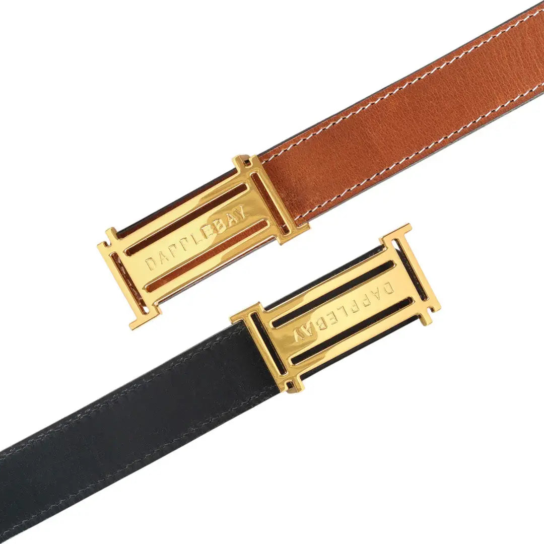Dapplebay Reversible Jump Belt - Gold - Breeches.com - Flyclothing LLC