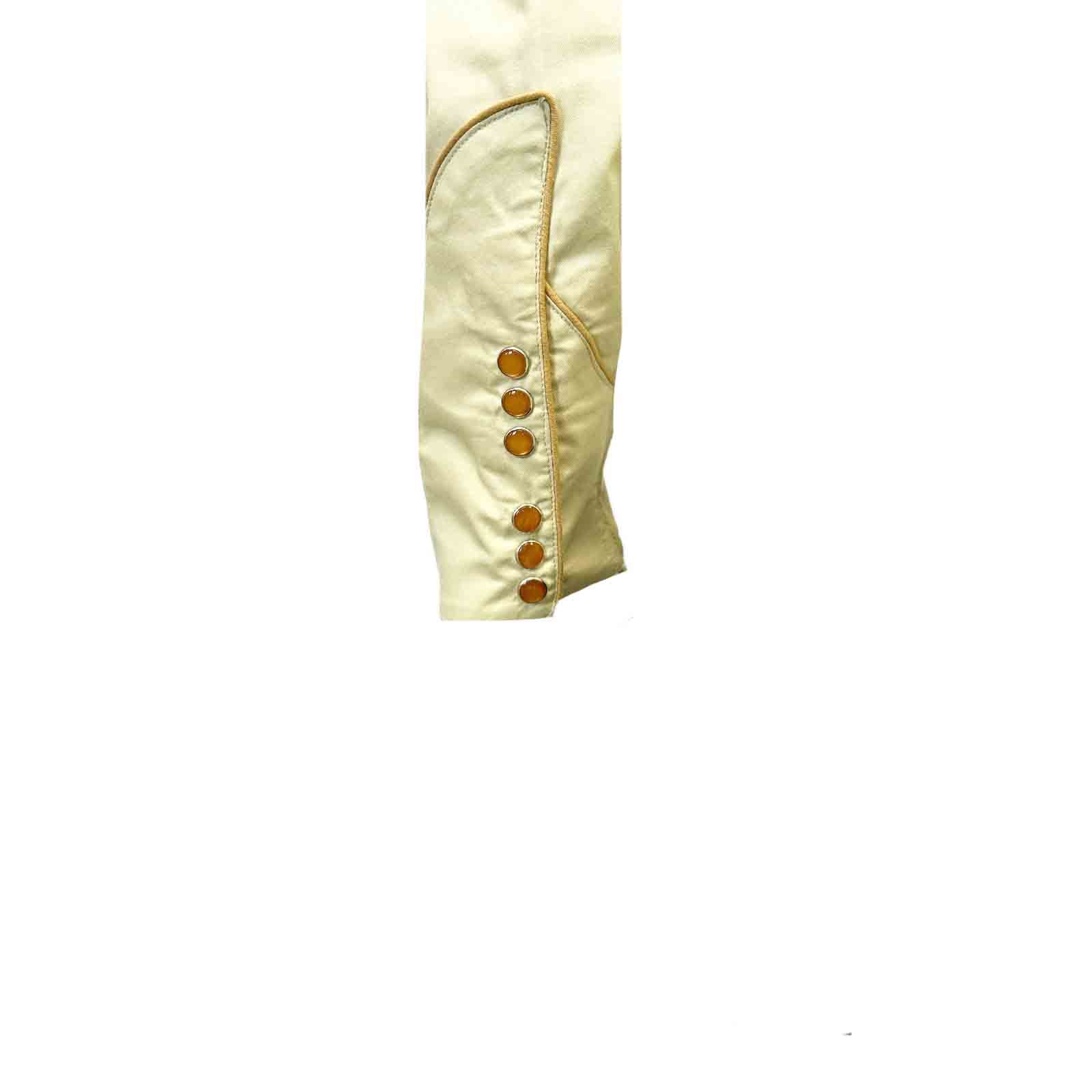 Rockmount Ranch Wear Men's Khaki Vintage Bull Rider Embroidery - Rockmount Clothing - Flyclothing LLC