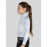Dapplebay Kids Opalite Skies 1/4 Zip LS Riding Top