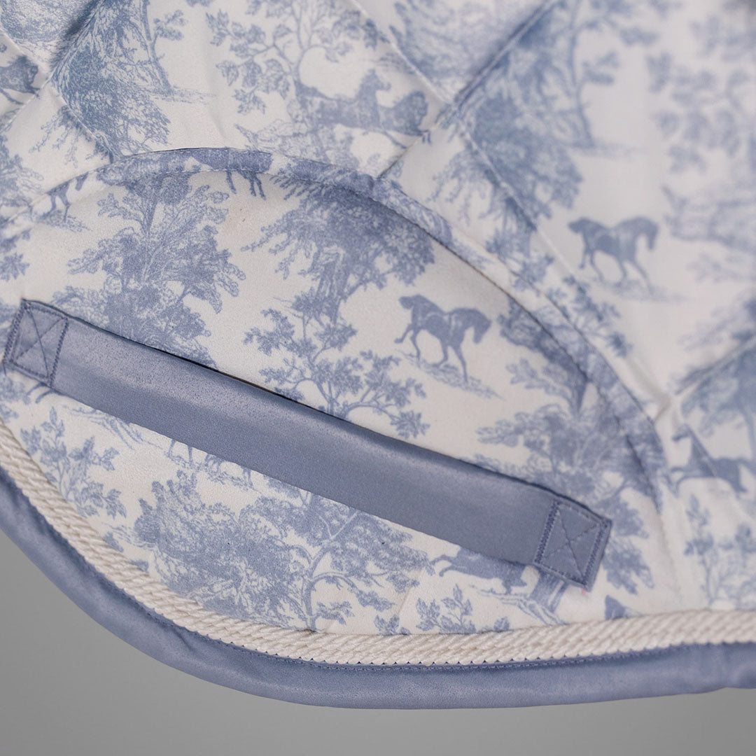 Dapplebay Equestrian Toile XC Saddle Pad-Moonrise - Breeches.com - Flyclothing LLC
