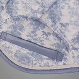 Dapplebay Equestrian Toile XC Saddle Pad-Moonrise - Breeches.com - Flyclothing LLC