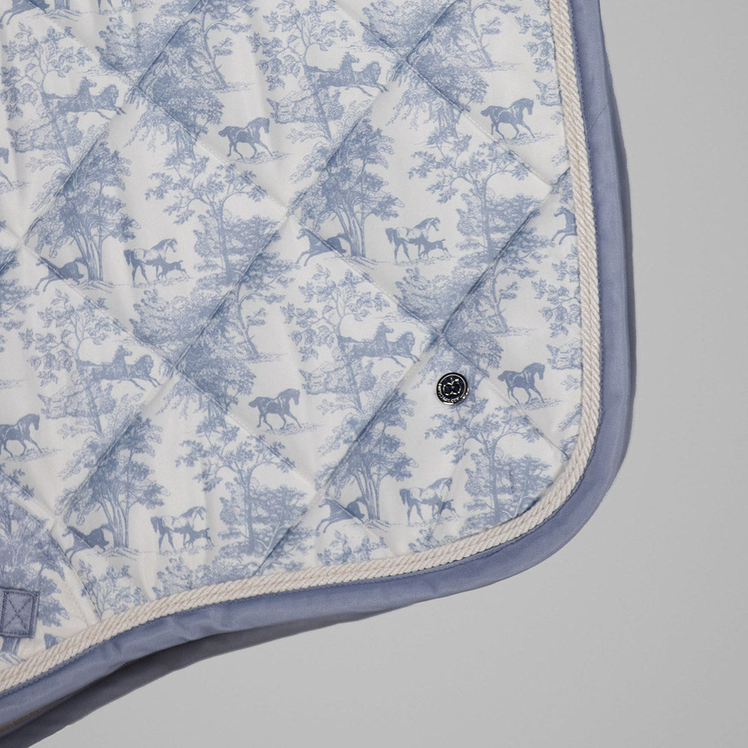 Dapplebay Equestrian Toile XC Saddle Pad-Moonrise - Breeches.com - Flyclothing LLC
