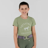 Dapplebay Kids Equestrian Athletic Club Tee-Sage
