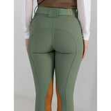 Dapplebay Sport Suede Knee Patch Breeches-Rosemary - Breeches.com - Flyclothing LLC