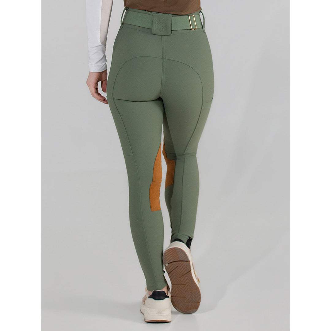 Dapplebay Sport Suede Knee Patch Breeches-Rosemary - Breeches.com - Flyclothing LLC