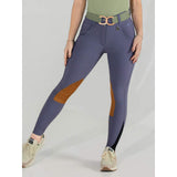 Dapplebay Sport Suede Knee Patch Breeches-Purple Dusk - Breeches.com - Flyclothing LLC