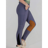 Dapplebay Sport Suede Knee Patch Breeches-Purple Dusk - Breeches.com - Flyclothing LLC