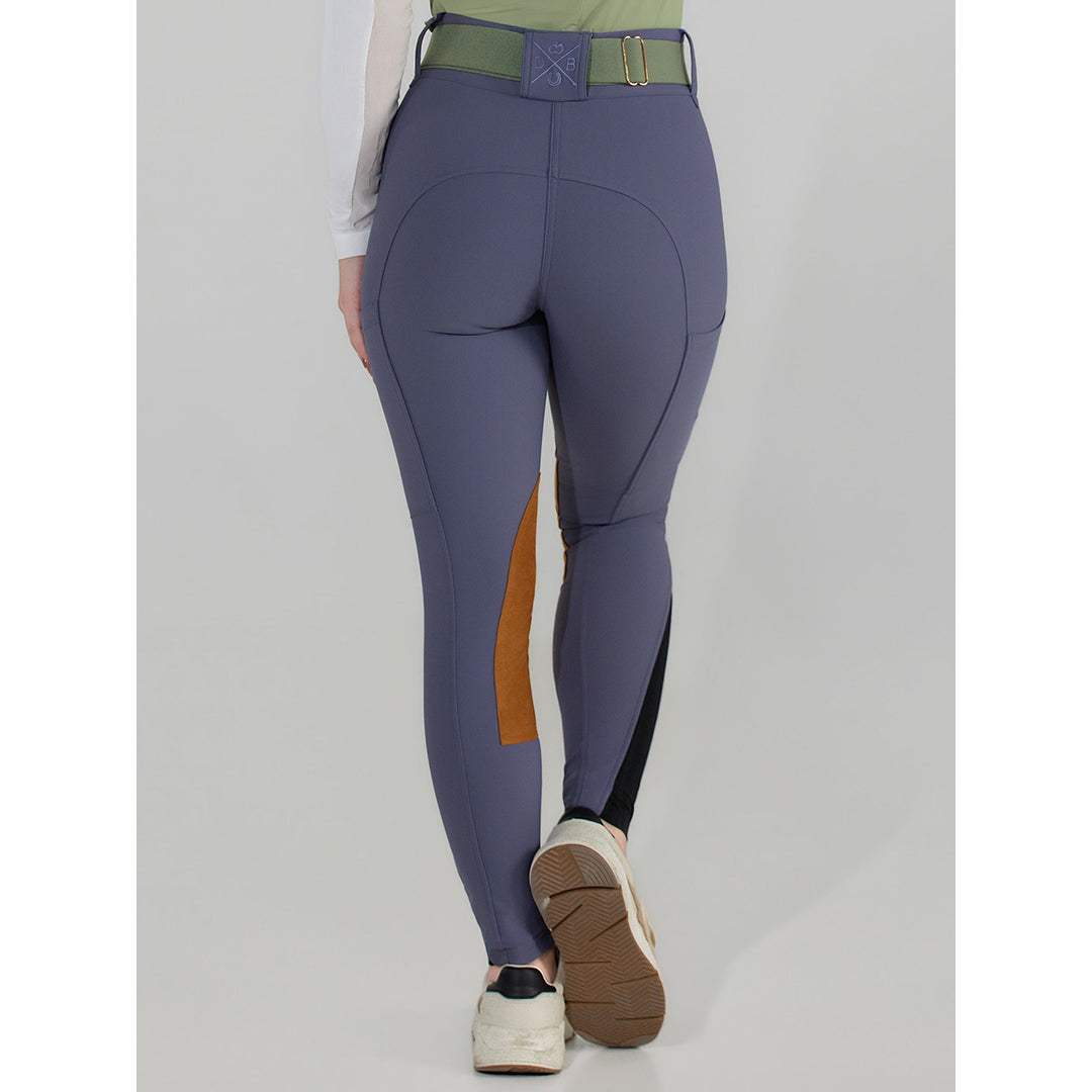 Dapplebay Sport Suede Knee Patch Breeches-Purple Dusk - Breeches.com - Flyclothing LLC